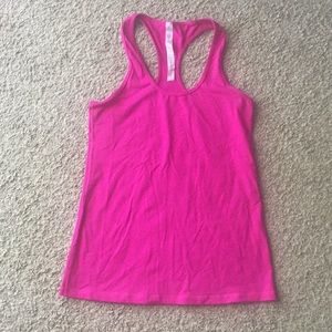 EUC Worn once. Lululemon racer back tank. Size 8